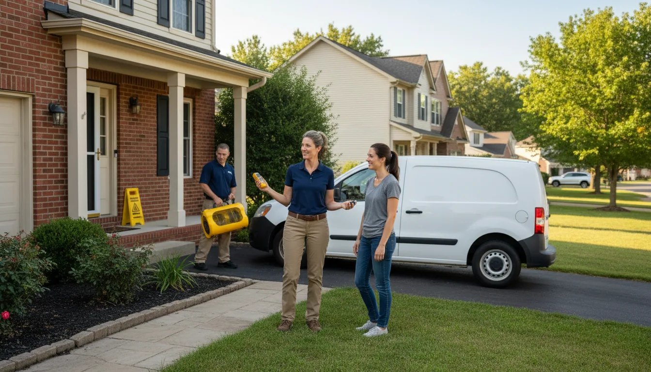 Water restoration image for Mold Remediation in Douglas City, CA